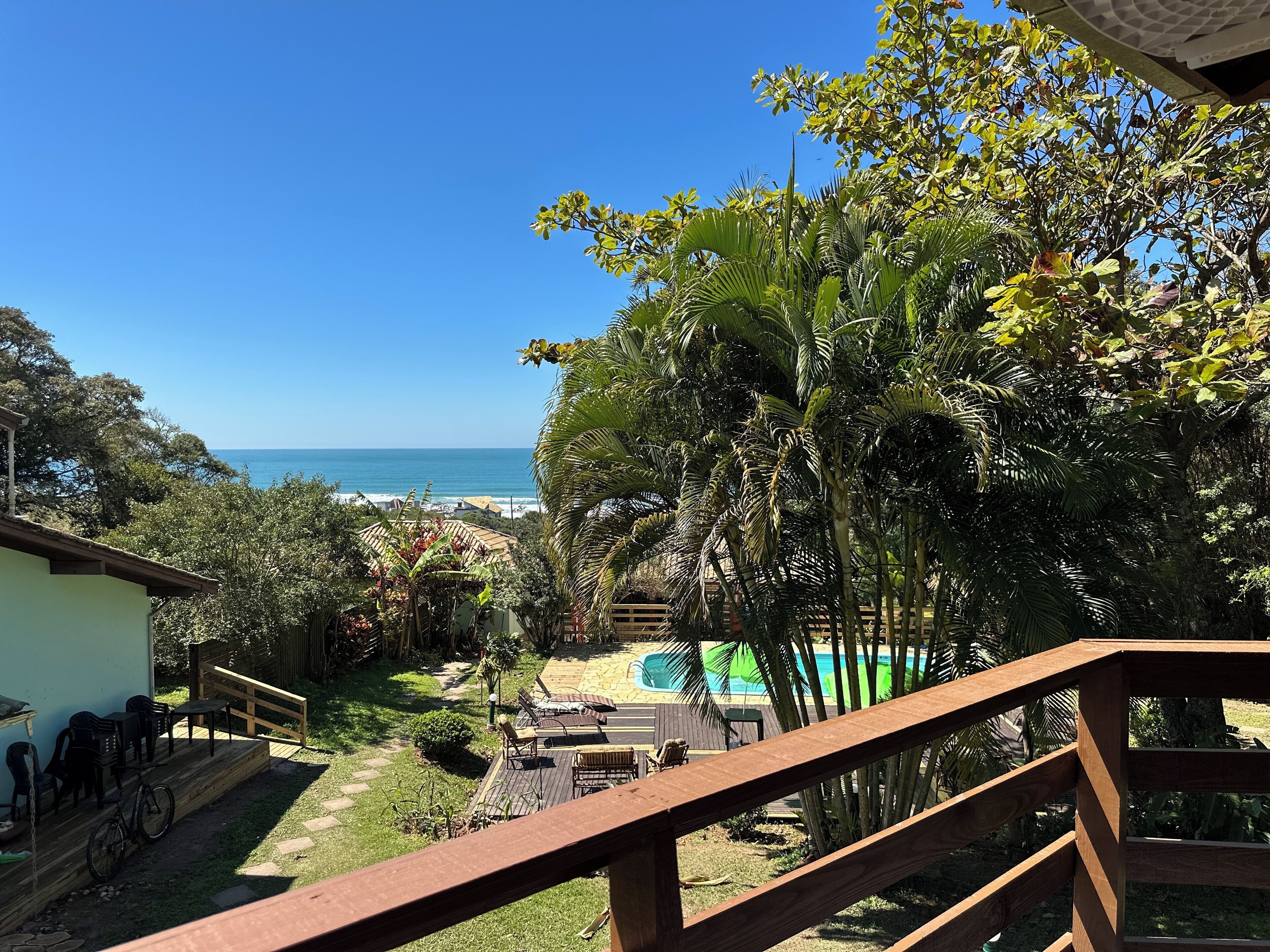 Departamento familiar, vista al mar | Área de sala de estar