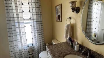 Towels, soap, toilet paper