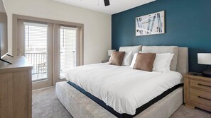 1 Schlafzimmer, Schreibtisch, Bügeleisen/Bügelbrett, WLAN