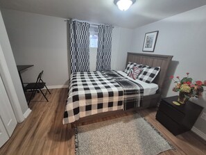 2 soverom, strykejern/-brett, wi-fi og sengetøy