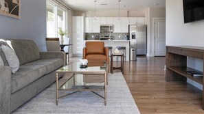 Living area - Landing | Modern 1BD, Clubhouse, Gym (Oakwood)