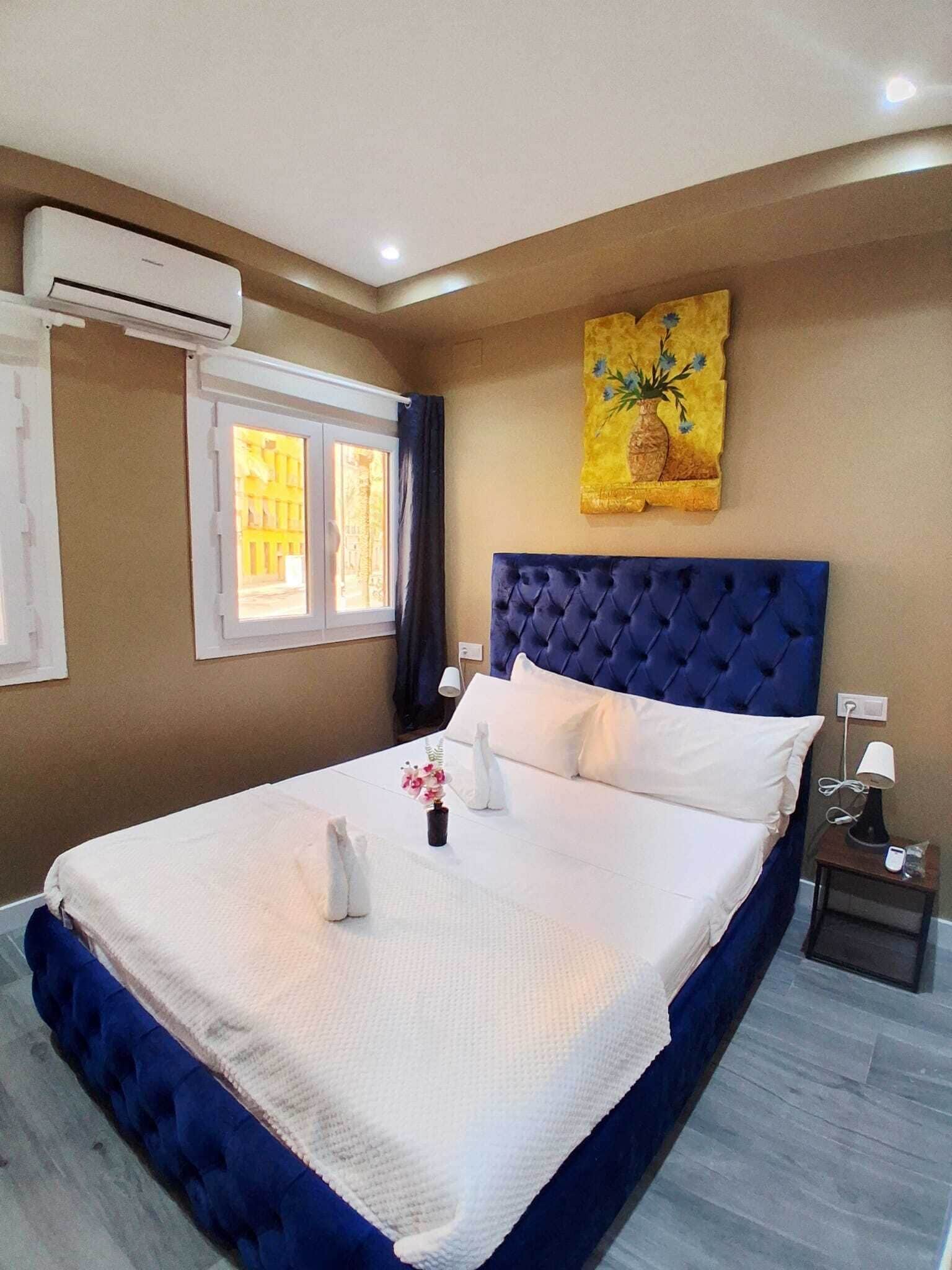 Chambre Deluxe double, vue sur la ville | Accès au Wi-Fi (inclus)