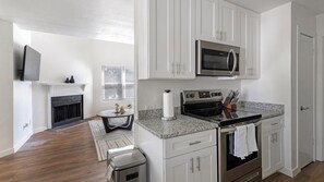 Private kitchen - Landing | Incredible 1BD, Pool, Tennis Court (DeSoto)