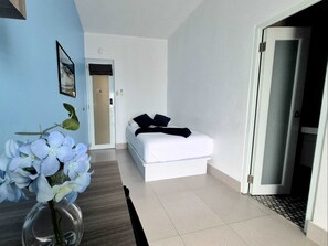 1 chambre, fer et planche à repasser, Wi-Fi gratuit, draps fournis