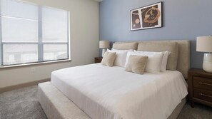 2 bedrooms, desk, iron/ironing board, WiFi