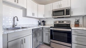 Fridge, dining tables - Landing | Modern Studio, Gym, Yoga Studio (Port Charlotte)