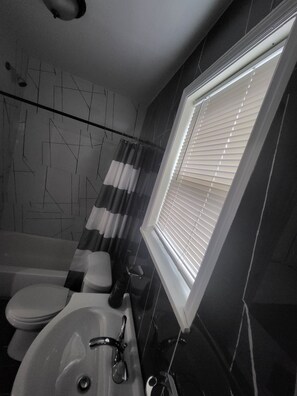 Towels, soap, toilet paper