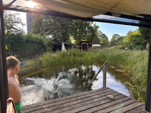 Ferien auf dem Bauernhof -zentral angebunden, gemütliche Ferienwohnung im Grünen