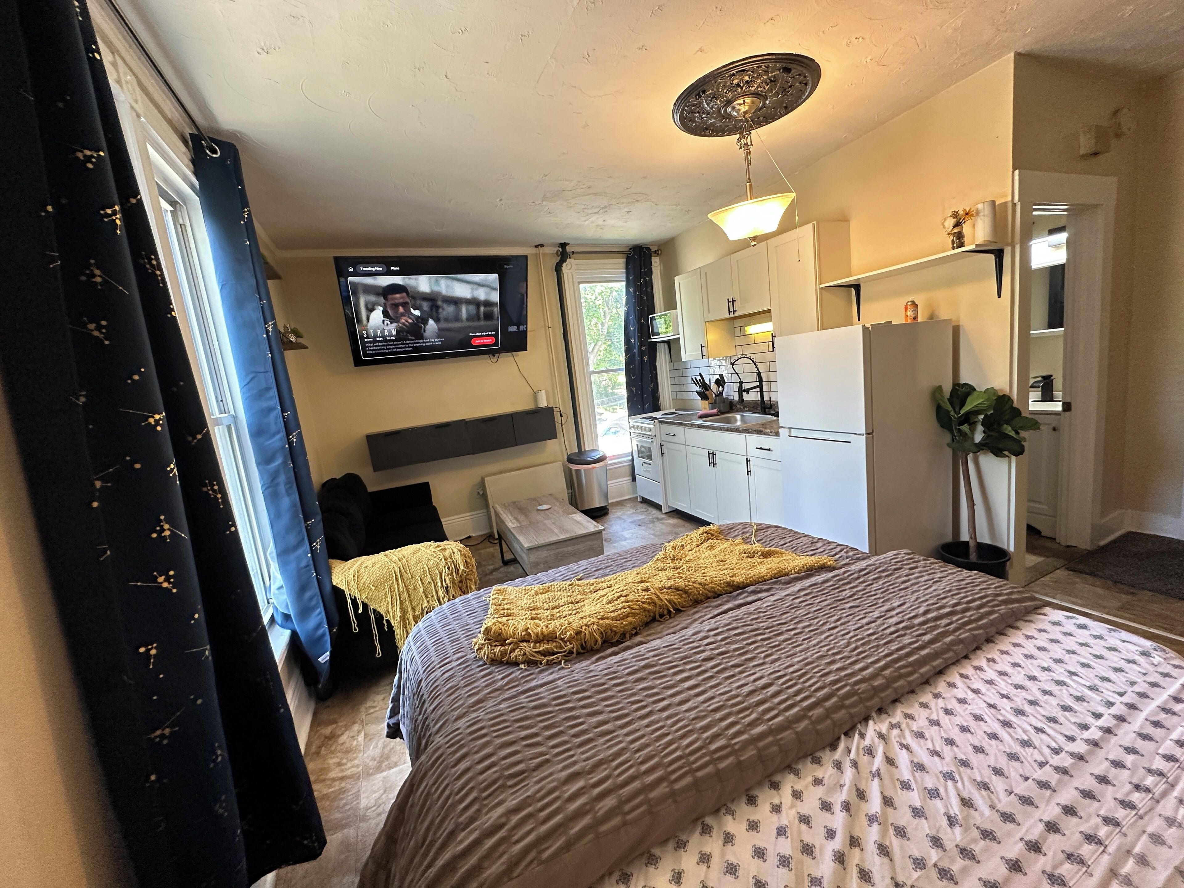 1 Schlafzimmer, kostenloses WLAN, Bettwäsche