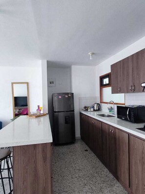 Microwave, oven - Spacious, comfortable and central apartment (Rionegro)