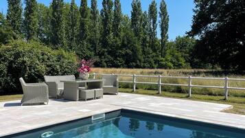 Seasonal outdoor pool