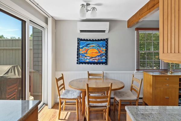 Gather around the table with room for 4 — ideal for meals.