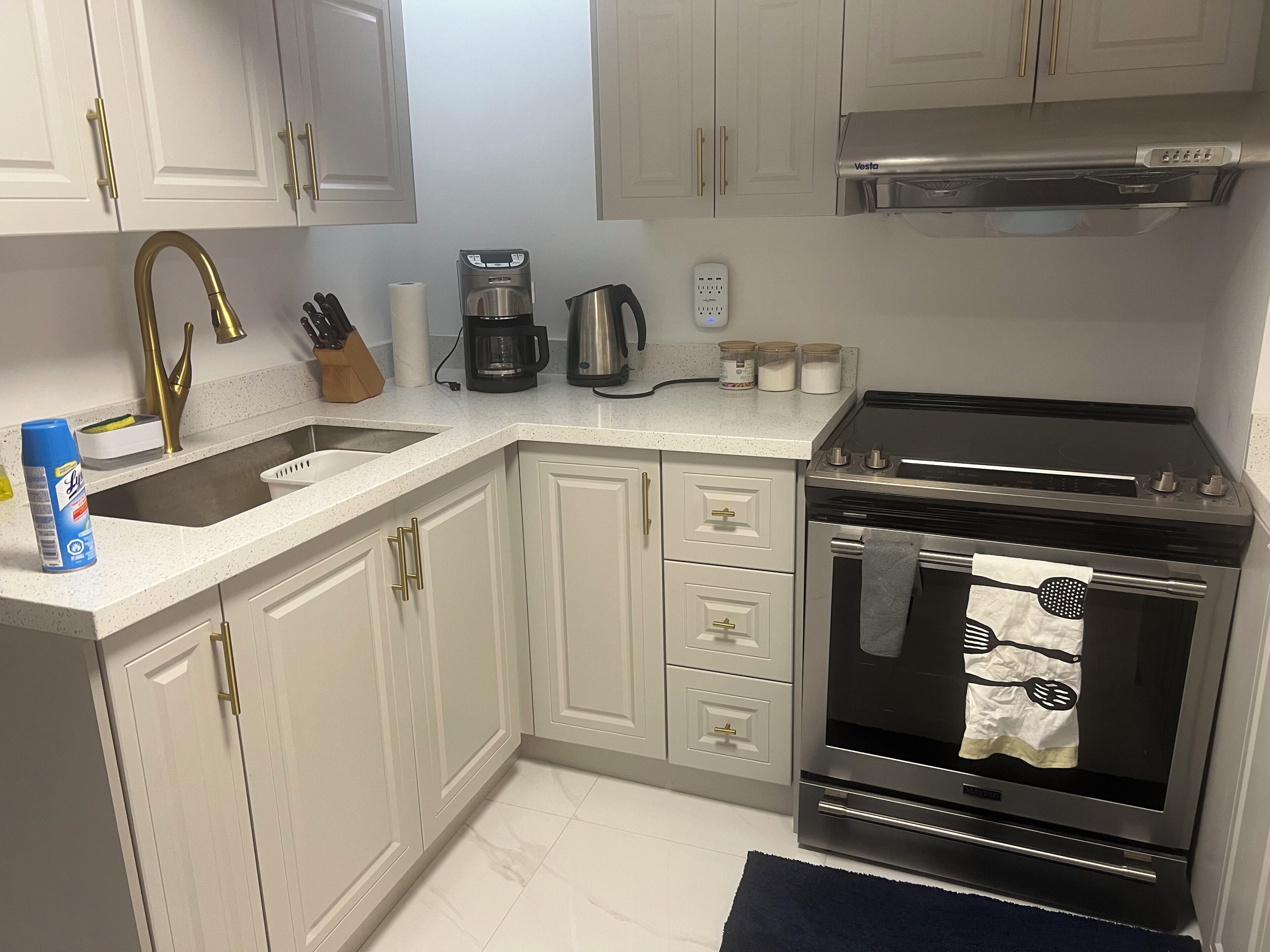 Microwave, oven, stovetop