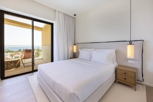 Apartamento grand, 1 quarto, vista para o mar | Wi-Fi de cortesia, roupa de cama