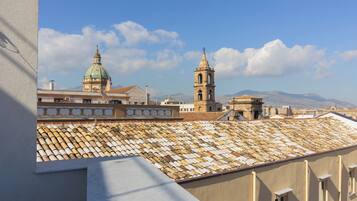 Chambre Double Panoramique, vue ville | Vue depuis lâhĂ©bergement
