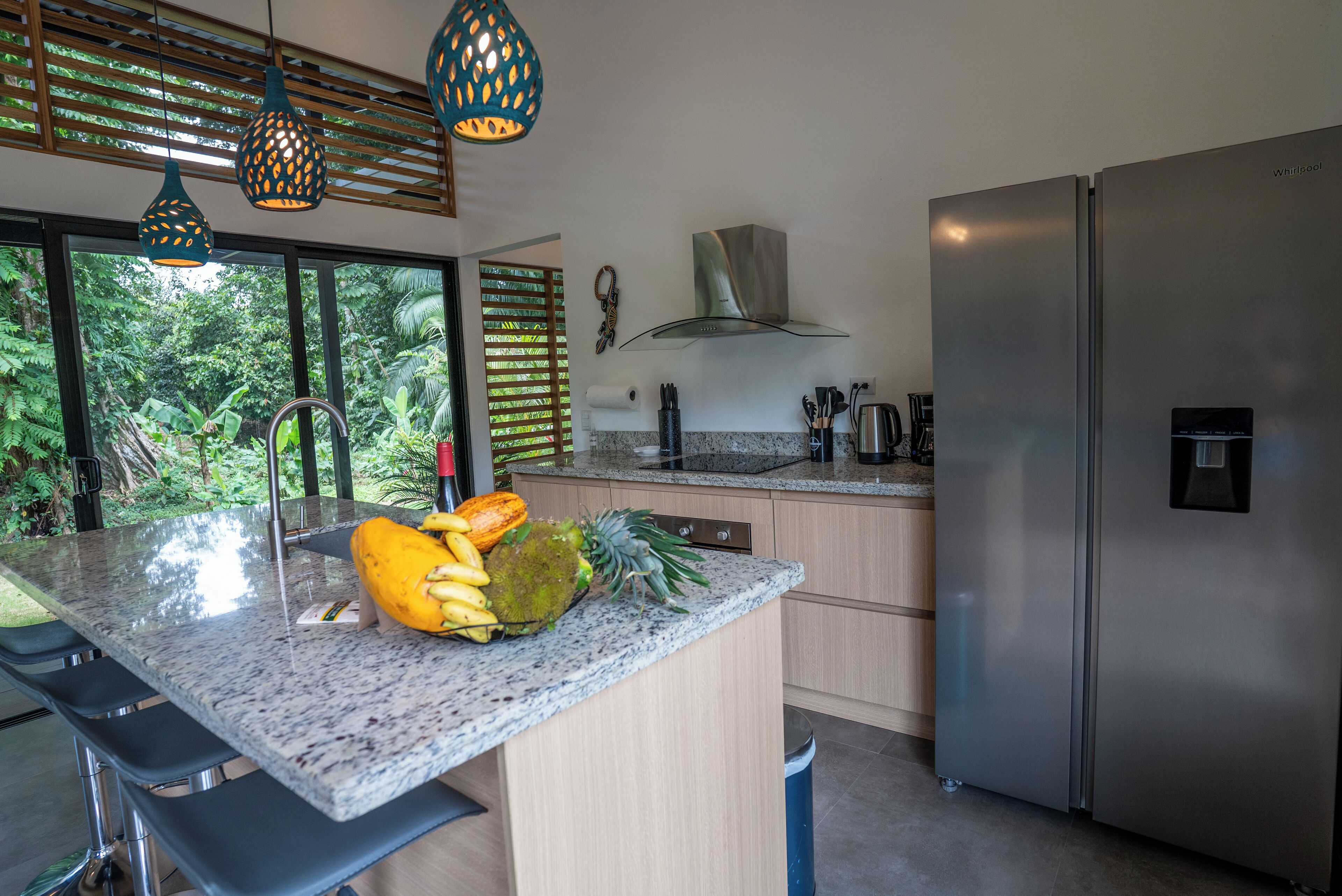 Vila Comfort, 2 kamar tidur, patio, pemandangan kebun | Dapur pribadi