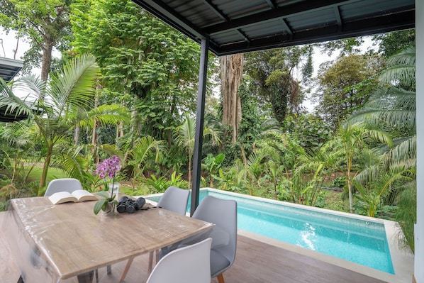 Outdoor pool - Anusara Dream House (Puerto Viejo de Talamanca)