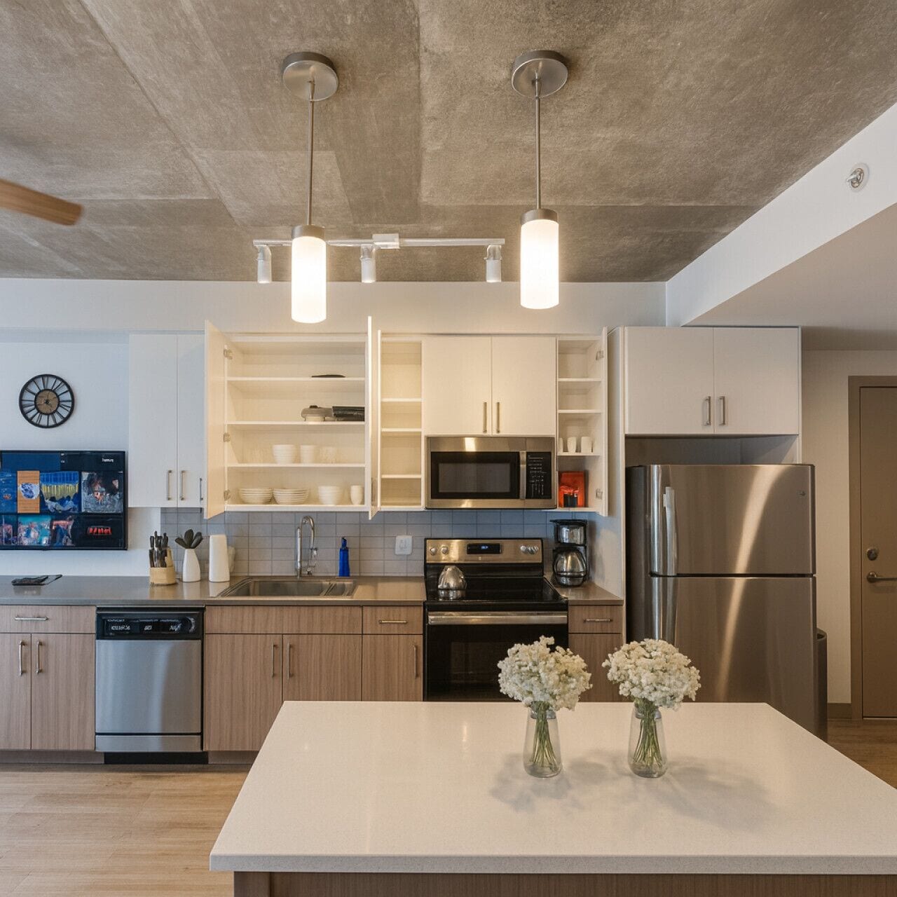 雪櫃、微波爐、焗爐、爐具