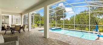 Spacious 8BR Home w Pool Cinema Resort Access