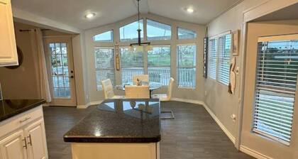 Stylish 2BR Waterfront Home w Pool Resort Access