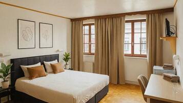 14 slaapkamers, een strijkplank/strijkijzer, gratis wifi, beddengoed