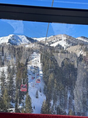 Vue depuis l’hébergement