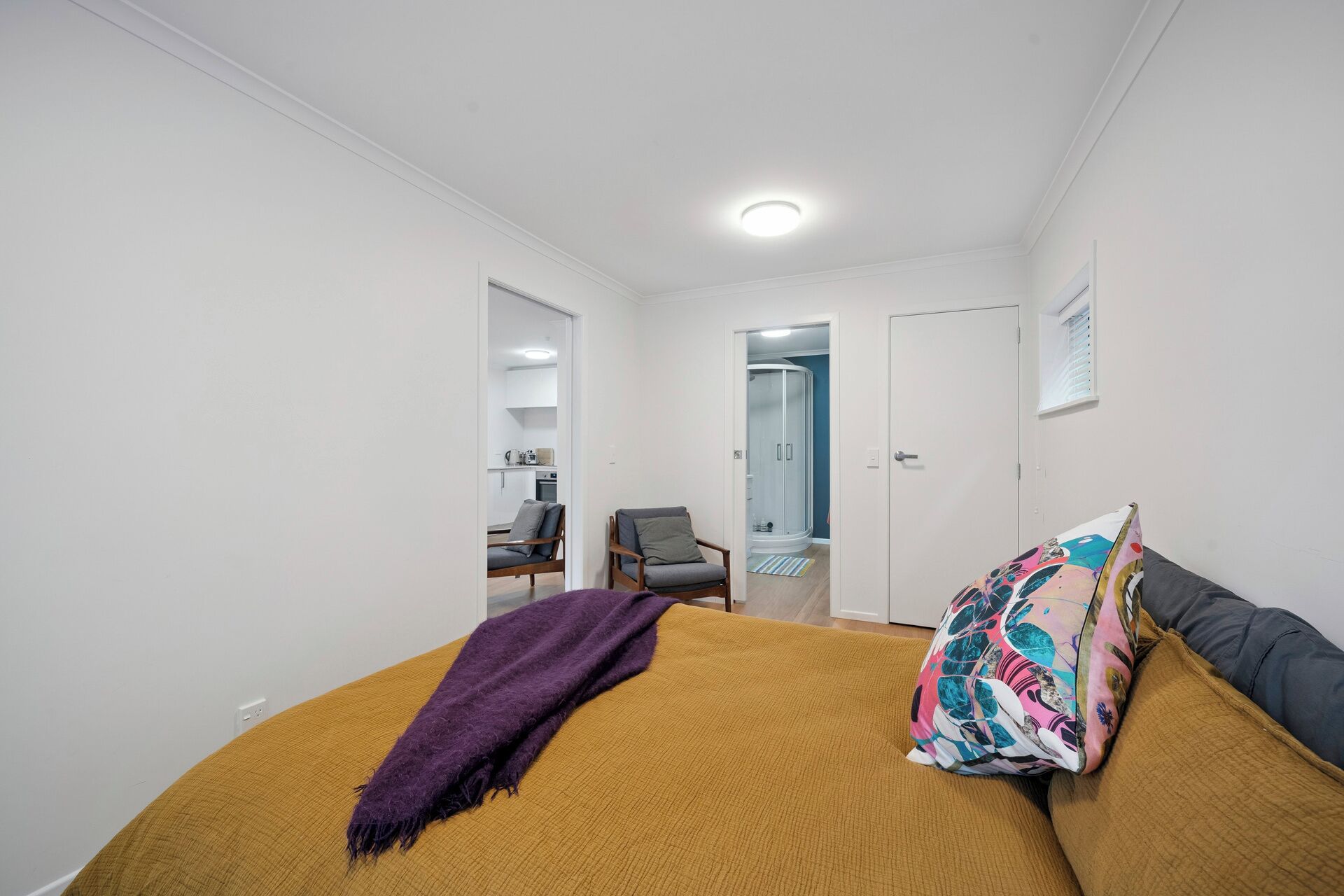 1 غرفة نوم وواي فاي وملاءات أسرّة