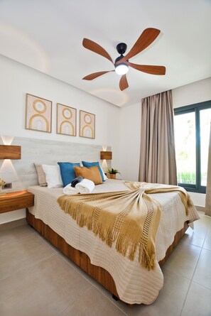 2 bedrooms, in-room safe, iron/ironing board, free WiFi - Luxury 2BR apartment steps from the beach (Punta Cana)