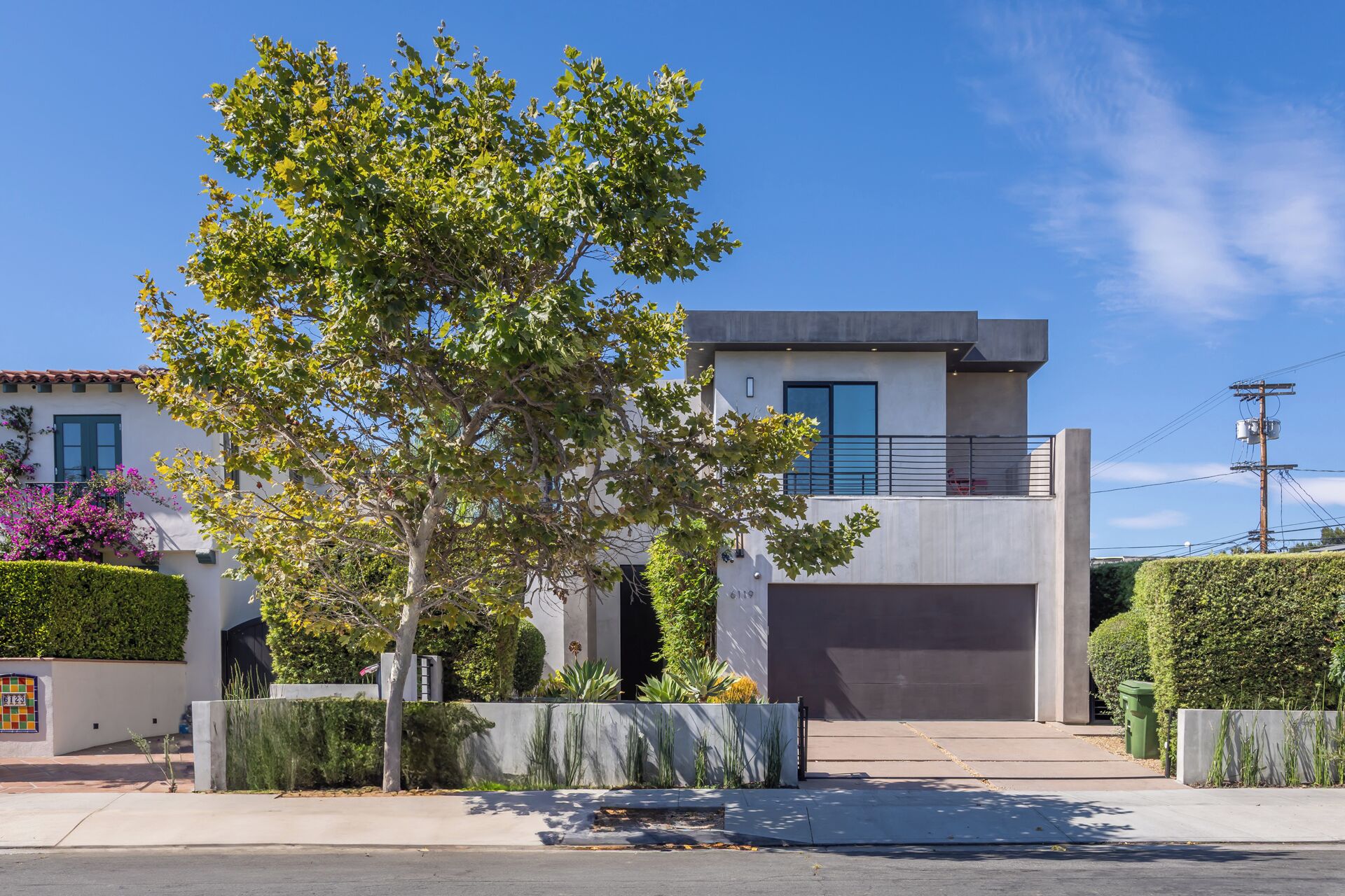 Façade de l’hébergement