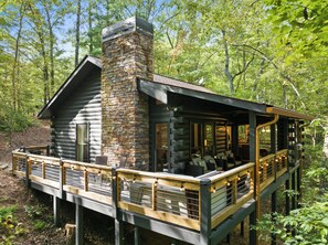 Property grounds - Rustic-Chic Lake Cabin w/ Tub in Blue Ridge (Blue Ridge)
