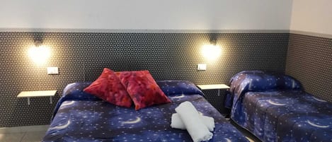 Classic Triple Room, Balcony | Desk, laptop workspace, free WiFi