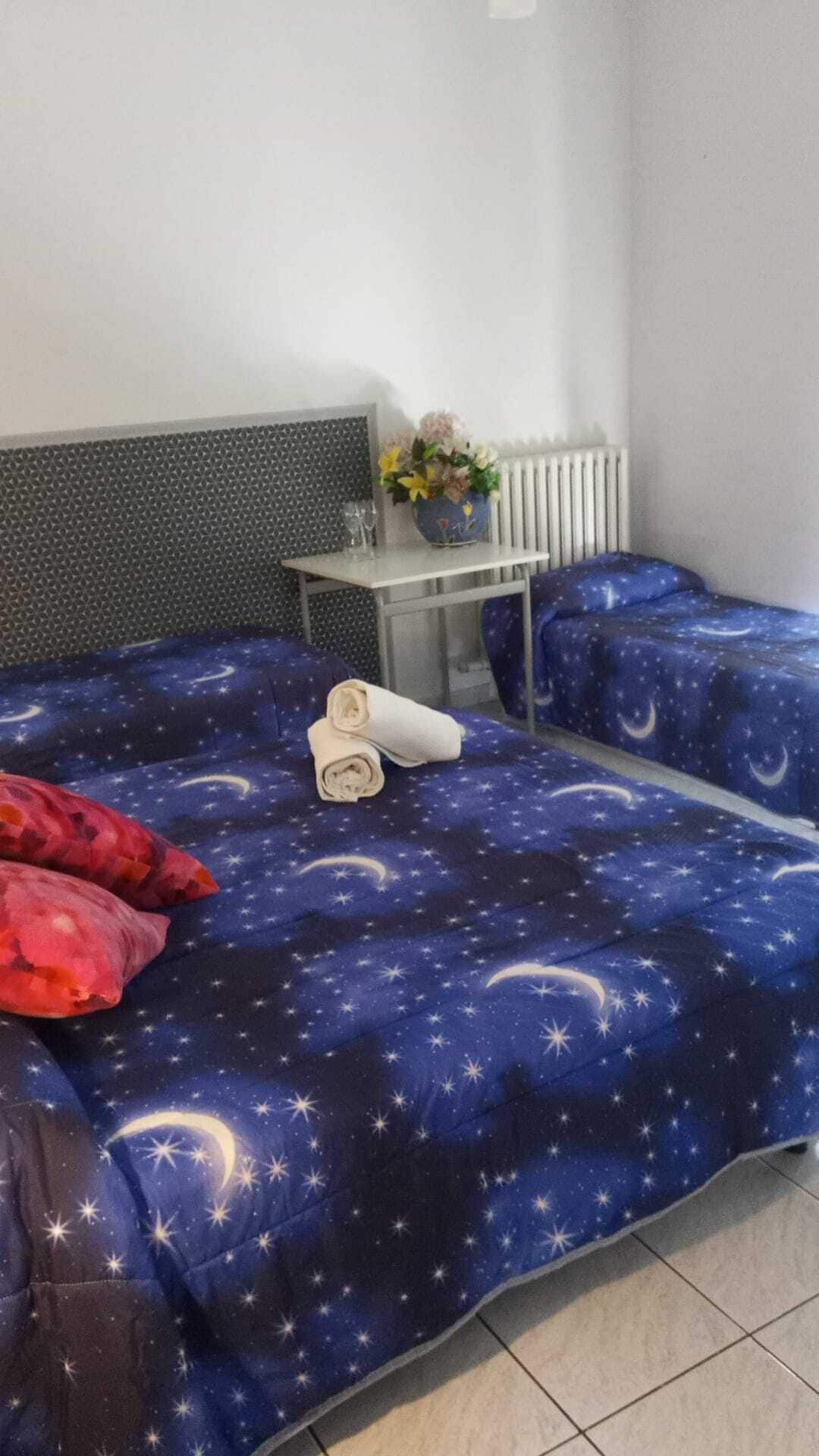 Basic Quadruple Room, Balcony | Desk, laptop workspace, free WiFi