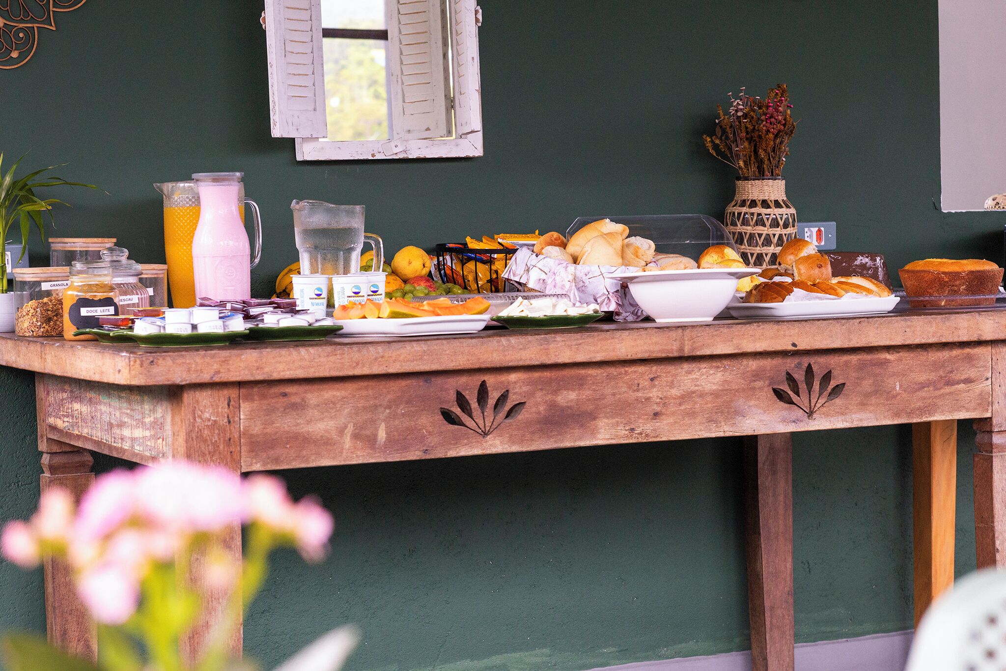 Petit déjeuner buffet compris tous les jours