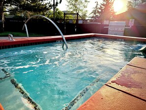 Outdoor pool - Modern Mountain Studio in the Heart of Park City (Park City)