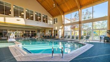 Indoor pool, outdoor pool