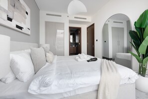 1 bedroom, Internet - Meydan One Apartment Sleeps 4 With a Great Pool (Dubai)