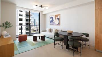 Deluxe One Bedroom King Suite | City view