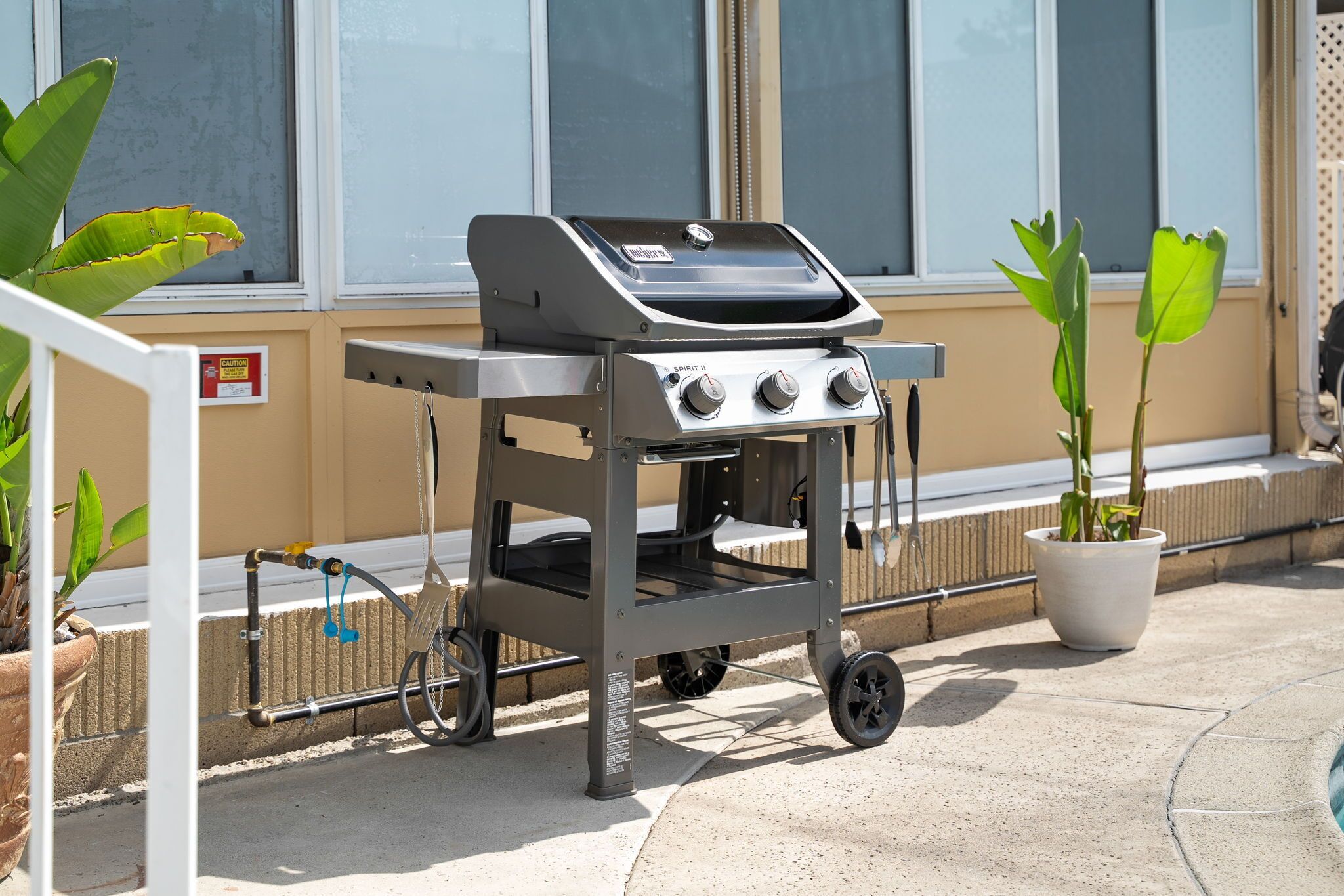 Enceinte de l’hébergement