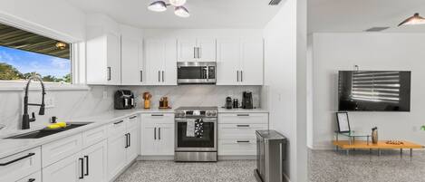 Microwave, oven, stovetop