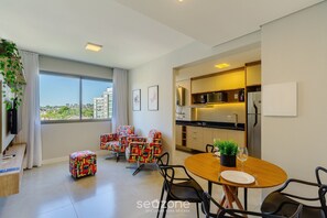 Private kitchen - Complete and Modern Accommodations in a Building With gym - MCP (Porto Alegre)