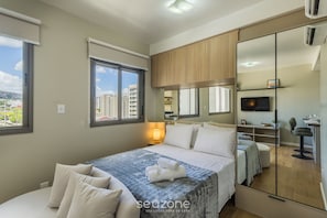 Basic Apartment | 1 bedroom, free WiFi - Complete and Modern Accommodations in a Building With gym - MCP (Porto Alegre)