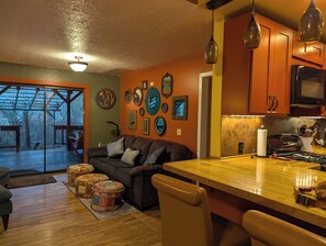 تلفزيون، مدفأة