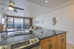 Condo, 1 Bedroom, Resort View | Private kitchen - Kahana Reef 320 (Lahaina)