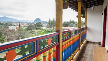 Appartement Deluxe, balcon, vue ville | Balcon