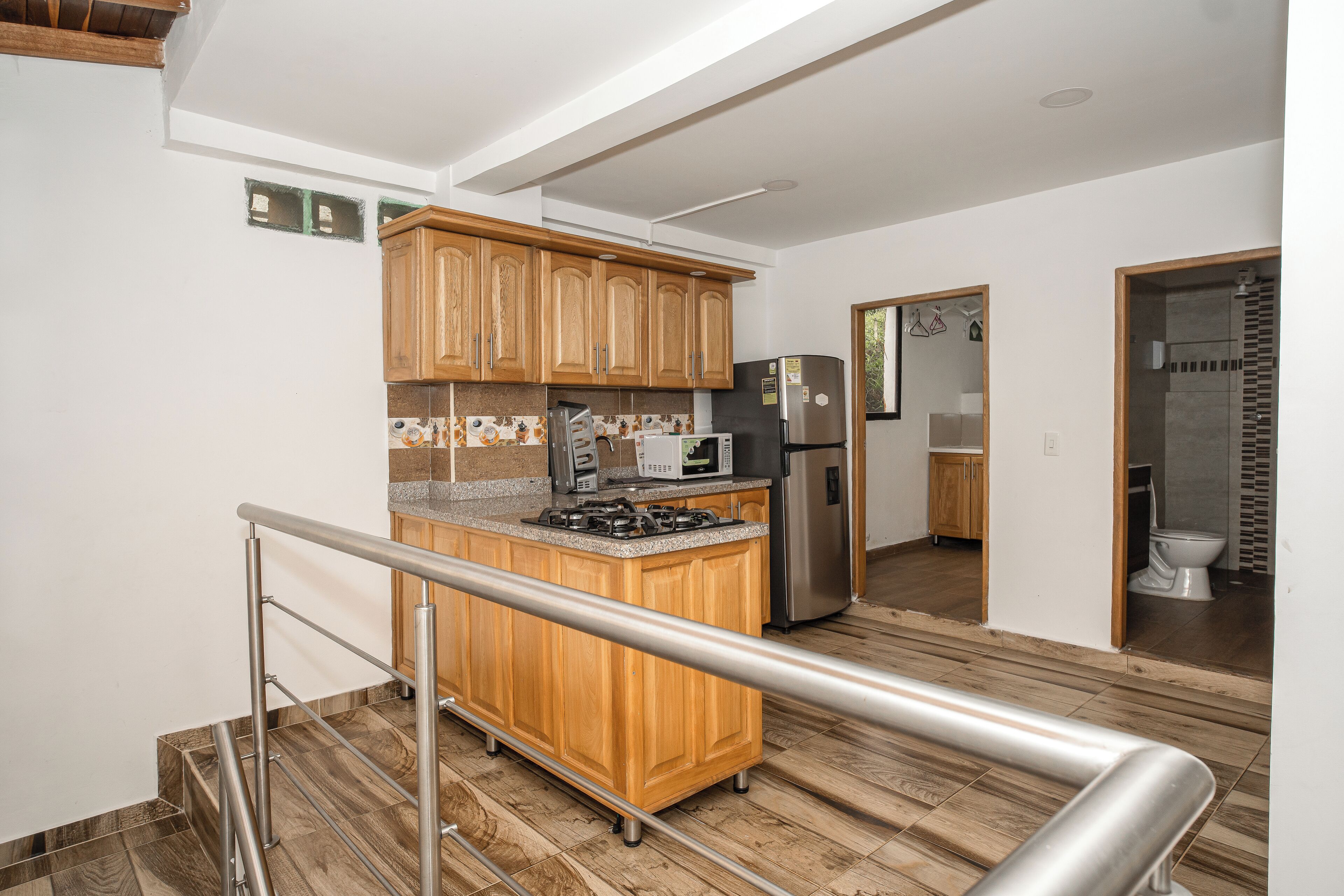 华丽公寓, 露台, 湖景 | 私人厨房