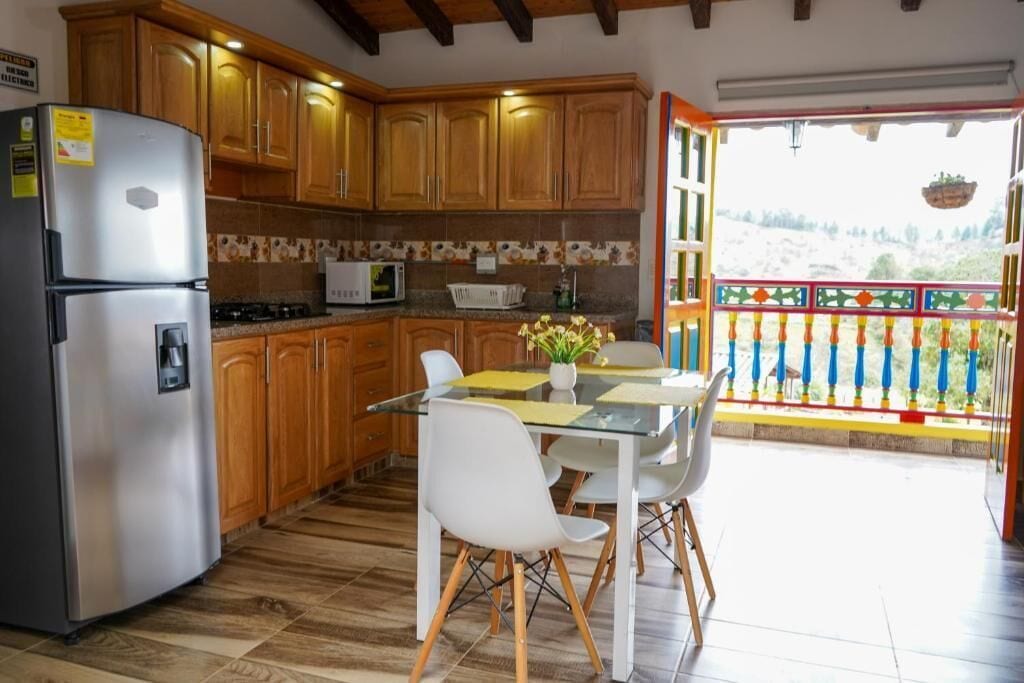 华丽公寓, 阳台, 城市景观 | 私人厨房