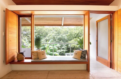 Spacious Beachside Home with Pool & Jungle Views