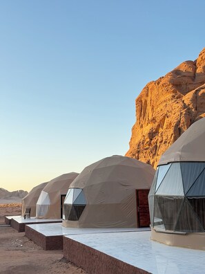 Fassade der Unterkunft