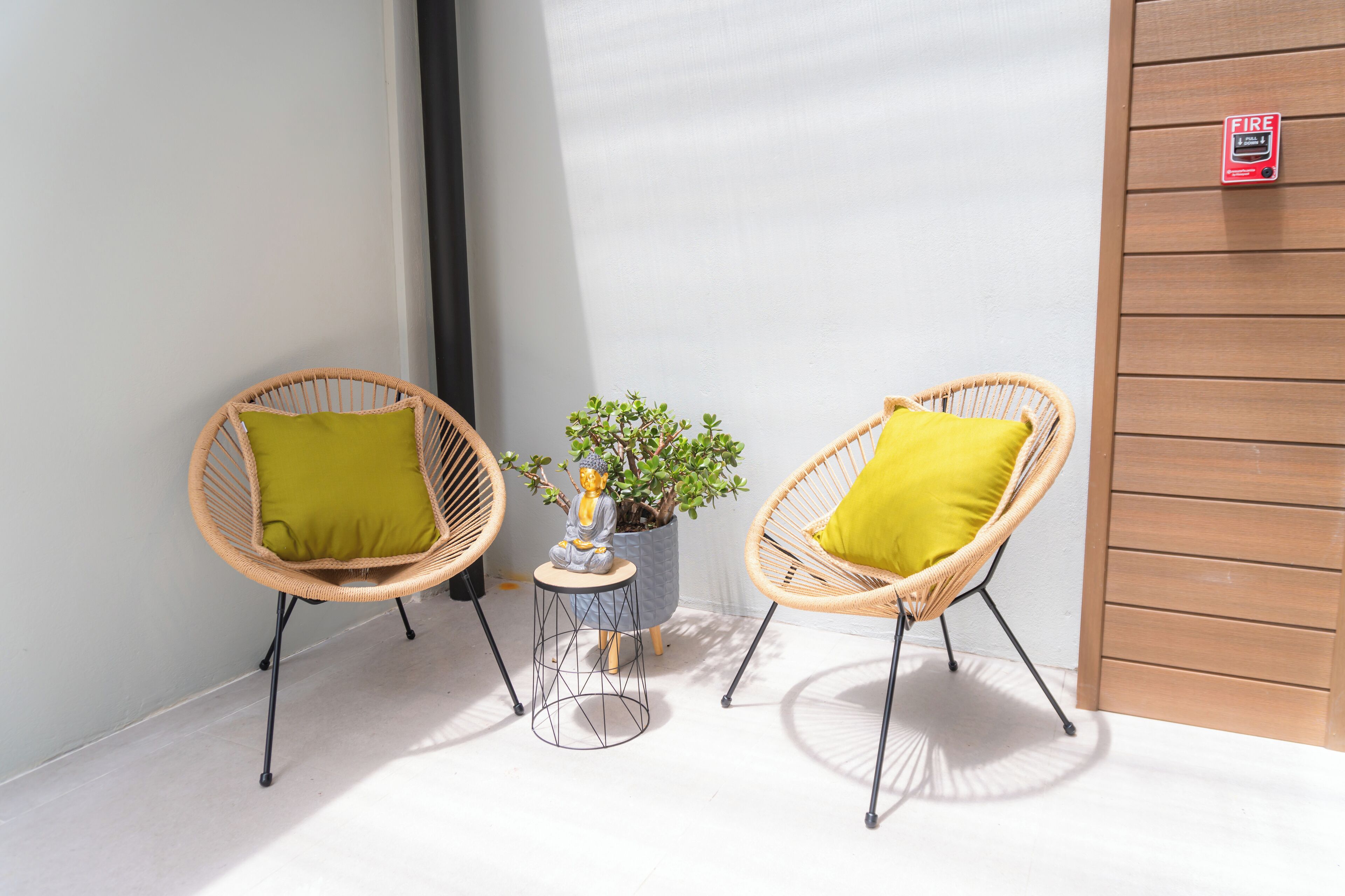 Deluxe appartement, patio | Terras