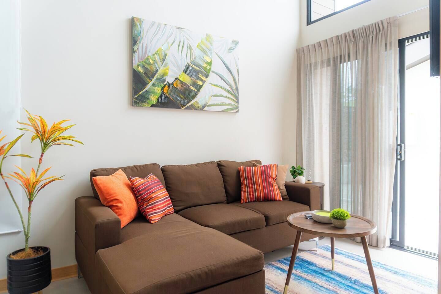 Deluxe Apartment, Patio | Living area